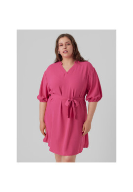 Vero Moda Curve Рокля 10294258 Розов Regular Fit - Pepit.bg