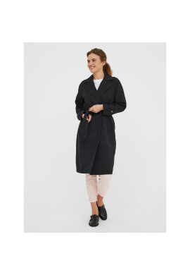 Vero Moda Curve Тренч 10278572 Черен Regular Fit - Pepit.bg