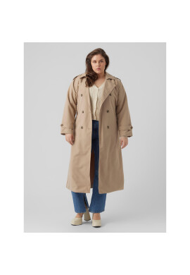 Vero Moda Curve Тренч 10287234 Кафяв Regular Fit - Pepit.bg