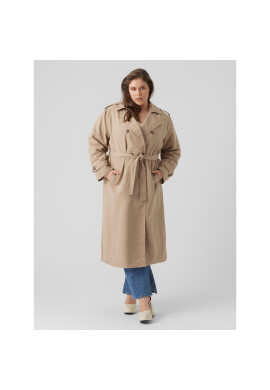 Vero Moda Curve Тренч 10287234 Кафяв Regular Fit - Pepit.bg