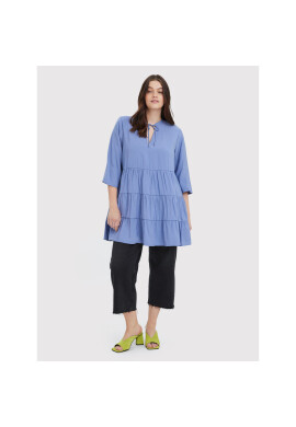 Vero Moda Curve Туника Kenia 10266952 Син Regular Fit - Pepit.bg