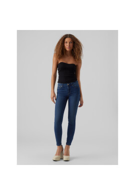 Vero Moda Дънки June 10278817 Тъмносин Slim Fit - Pepit.bg