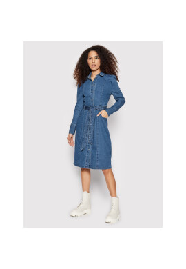 Vero Moda Дънкова рокля Ruby 10258184 Син Regular Fit - Pepit.bg