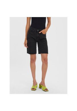 Vero Moda Дънкови шорти Brenda 10258264 Черен Regular Fit - Pepit.bg