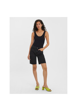 Vero Moda Дънкови шорти Brenda 10258264 Черен Regular Fit - Pepit.bg