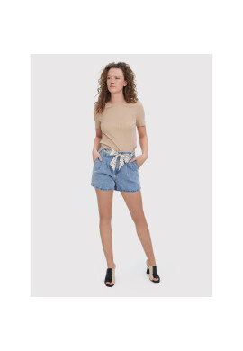 Vero Moda Дънкови шорти Leelah 10265995 Син Regular Fit - Pepit.bg