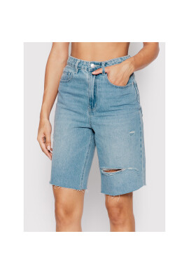 Vero Moda Дънкови шорти Rebecca 10264927 Син Regular Fit - Pepit.bg