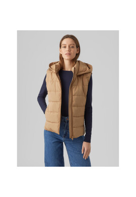 Vero Moda Елек 10289835 Кафяв Regular Fit - Pepit.bg