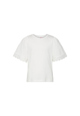 Vero Moda Girl Тишърт 10279810 Бял Regular Fit - Pepit.bg