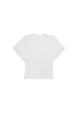 Vero Moda Girl Тишърт 10279810 Бял Regular Fit - Pepit.bg