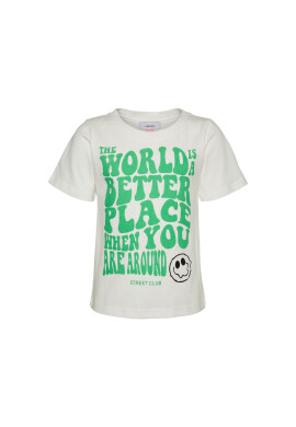 Vero Moda Girl Тишърт 10282622 Бял Regular Fit - Pepit.bg