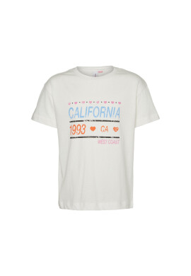Vero Moda Girl Тишърт 10285182 Бял Regular Fit - Pepit.bg