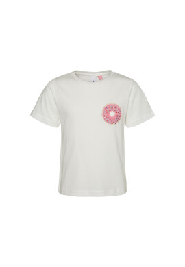 Vero Moda Girl Тишърт 10285292 Бял Regular Fit - Pepit.bg