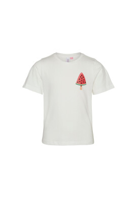 Vero Moda Girl Тишърт 10292896 Бял Regular Fit - Pepit.bg