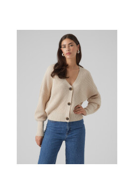 Vero Moda Кардиган 10273853 Екрю Regular Fit - Pepit.bg