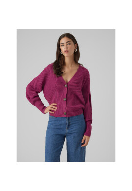 Vero Moda Кардиган 10273853 Виолетов Regular Fit - Pepit.bg