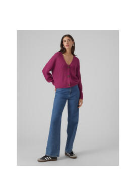 Vero Moda Кардиган 10273853 Виолетов Regular Fit - Pepit.bg