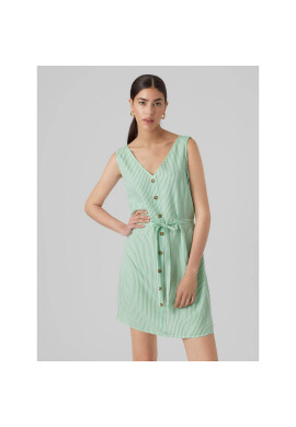 Vero Moda Лятна рокля Bumpy 10286519 Зелен Regular Fit - Pepit.bg