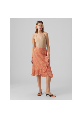Vero Moda Миди пола Sara 10282448 Цветен Regular Fit - Pepit.bg