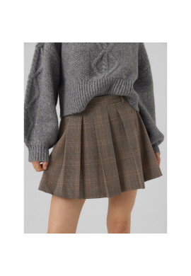 Vero Moda Мини пола Tracy 10299719 Бежов Regular Fit - Pepit.bg