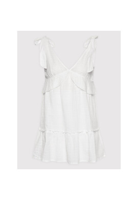 Vero Moda Плажна рокля Viola 10265355 Бял Regular Fit - Pepit.bg