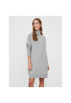 Vero Moda Плетена рокля 10199744 Сив Regular Fit - Pepit.bg