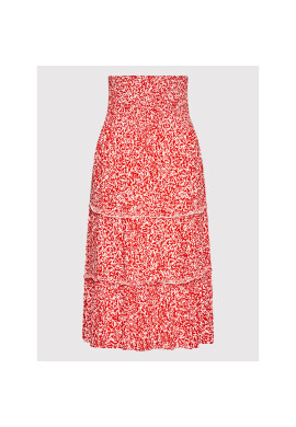 Vero Moda Пола тип трапец Jenny 10260717 Червен Regular Fit - Pepit.bg
