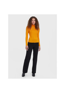 Vero Moda Поло Ella 10271620 Оранжев Regular Fit - Pepit.bg