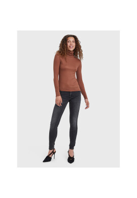 Vero Moda Поло Mella 10271620 Кафяв Regular Fit - Pepit.bg
