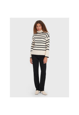 Vero Moda Поло Saba 10272469 Екрю Regular Fit - Pepit.bg