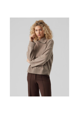 Vero Moda Поло Vivan 10271449 Бежов Regular Fit - Pepit.bg