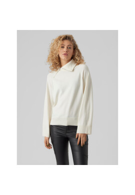 Vero Moda Поло Vivan 10271449 Екрю Relaxed Fit - Pepit.bg