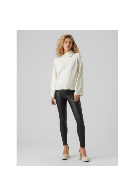 Vero Moda Поло Vivan 10271449 Екрю Relaxed Fit - Pepit.bg