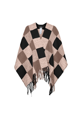 Vero Moda Пончо 10292229 Кафяв Regular Fit - Pepit.bg