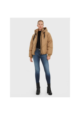 Vero Moda Пухено яке Beverly 10267111 Кафяв Regular Fit - Pepit.bg