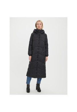 Vero Moda Пухено яке Uppsala 10270145 Черен Regular Fit - Pepit.bg
