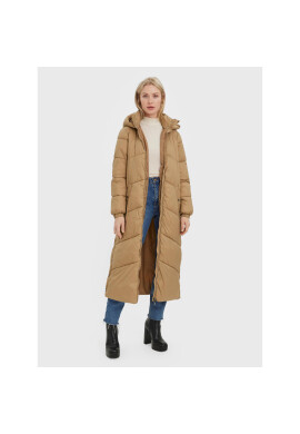 Vero Moda Пухено яке Uppsala 10270145 Кафяв Regular Fit - Pepit.bg