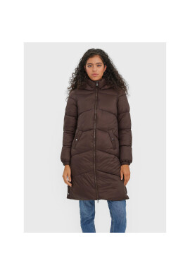 Vero Moda Пухено яке Uppsala 10270146 Кафяв Regular Fit - Pepit.bg
