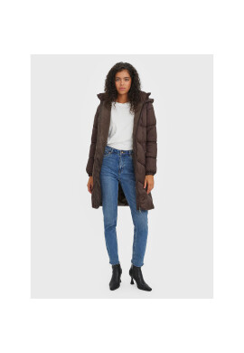 Vero Moda Пухено яке Uppsala 10270146 Кафяв Regular Fit - Pepit.bg