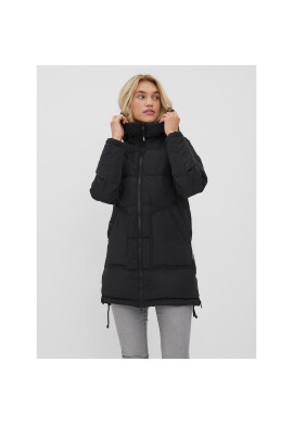 Vero Moda Пухено яке 10230839 Черен Regular Fit - Pepit.bg