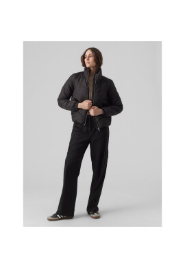 Vero Moda Пухено яке 10289824 Черен Regular Fit - Pepit.bg