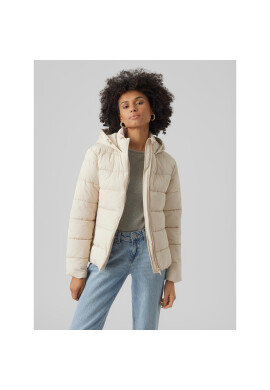 Vero Moda Пухено яке 10289837 Екрю Regular Fit - Pepit.bg