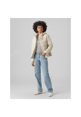 Vero Moda Пухено яке 10289837 Екрю Regular Fit - Pepit.bg