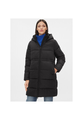 Vero Moda Пухено яке 10289876 Черен Regular Fit - Pepit.bg