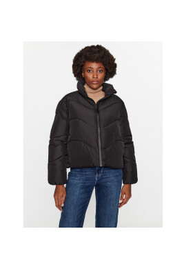 Vero Moda Пухено яке 10290471 Черен Regular Fit - Pepit.bg