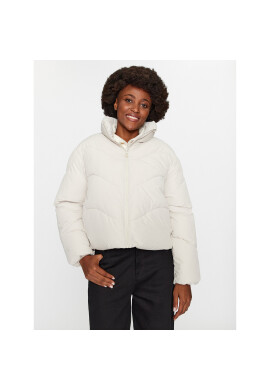Vero Moda Пухено яке 10290471 Екрю Regular Fit - Pepit.bg