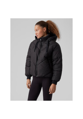 Vero Moda Пухено яке Beverly 10267111 Черен Regular Fit - Pepit.bg
