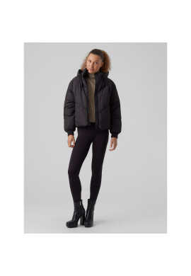 Vero Moda Пухено яке Beverly 10267111 Черен Regular Fit - Pepit.bg