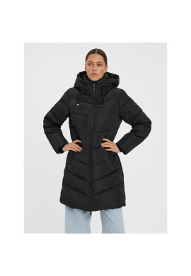 Vero Moda Пухено яке Nora 10267675 Черен Regular Fit - Pepit.bg