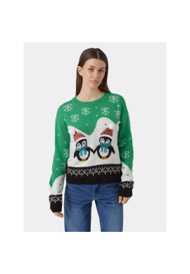 Vero Moda Пуловер 10292664 Зелен Regular Fit - Pepit.bg